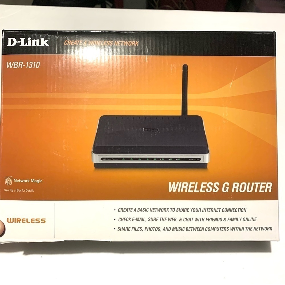 D-Link Wireless G Router WBR 1310 Black